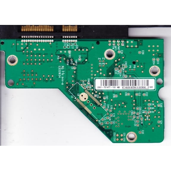 WD4000AAJS-00YFA0, 2061-701477-100 AB, WD SATA 3.5 PCB