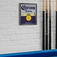 thumbnail image 5 of American Art Decor Corona Extra Screen Printed Framed Accent Mirror, Blue - 15" H x 13" L x 1" D, 5 of 5