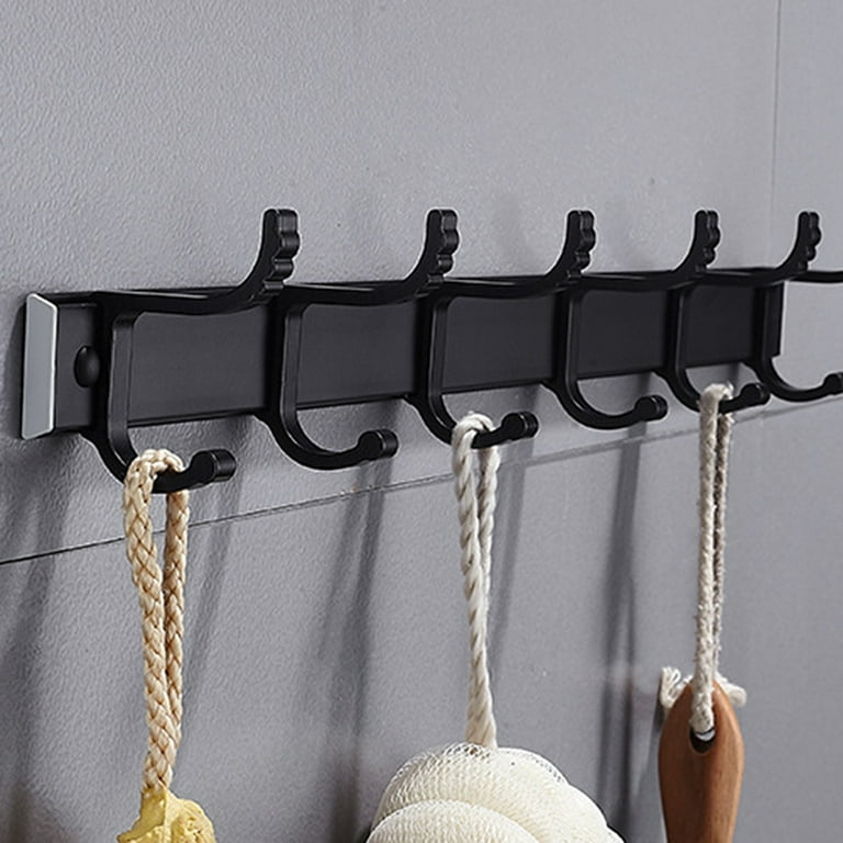 Optish Coat Rack Wall Mount, Entryway Coat Hooks Wall Mounted, Heavy Duty  Coat Hangers for Wall with 12 Hooks to Hang Coats, Jacket, Hat, Towel and  Purse 