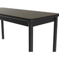 thumbnail image 2 of Correll 30"W x 72"D Deluxe High Pressure Lab Table in Walnut, 2 of 6