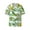 Lemon1, variant on offers the Leopard Neon Rainbow Gradient for Men's Casual Short-sleeved Shirt, a button-up collared shirt with a pocket, perfect for beach vacations and yacht travel in the 4X-Large size.