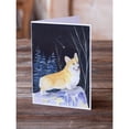 thumbnail image 2 of Starry Night Corgi Greeting Cards and Envelopes Pack of 8, 2 of 2