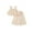 Beige, variant on Xmyrz Toddler Girl Outfits Set Pants Set Refreshing Comfort Sleeveless Relaxation Dot Clothes Sets Clothing Suits