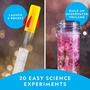 National Geographic Stunning Science Chemistry Set for Kids – 20 Experiments with Erupting, Fizzing & Flying Reactions, Plus Bonus Activity Guide