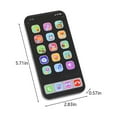 thumbnail image 3 of Staron under $5 Smart Cellphone Toy for Kids, Learning Phone with Music Sounds, Educational Toy for Early Childhood Birthday Gifts, 3 of 7