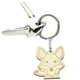 thumbnail image 5 of Dibujos animados Llavero de madera Animal Fox Key Llavero Colgante en blanco Etiquetas de madera Artes y artesanías Regalo creativo para bolsa de mochila Bolso 20 paquetes kenally  HA012724-00, 5 of 7