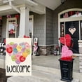 thumbnail image 3 of Valentines Day Candy Love Hearts Garden Flag 12x18 Inch Double Sided Outside, Welcome Rustic Anniversary Yard Outdoor Flag, 3 of 6