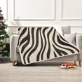 thumbnail image 7 of Yayeee Throw Blanket for Couch Soft Warm 50" x 60" Sofa Chair Bed Decoration, Black Lines, 7 of 7