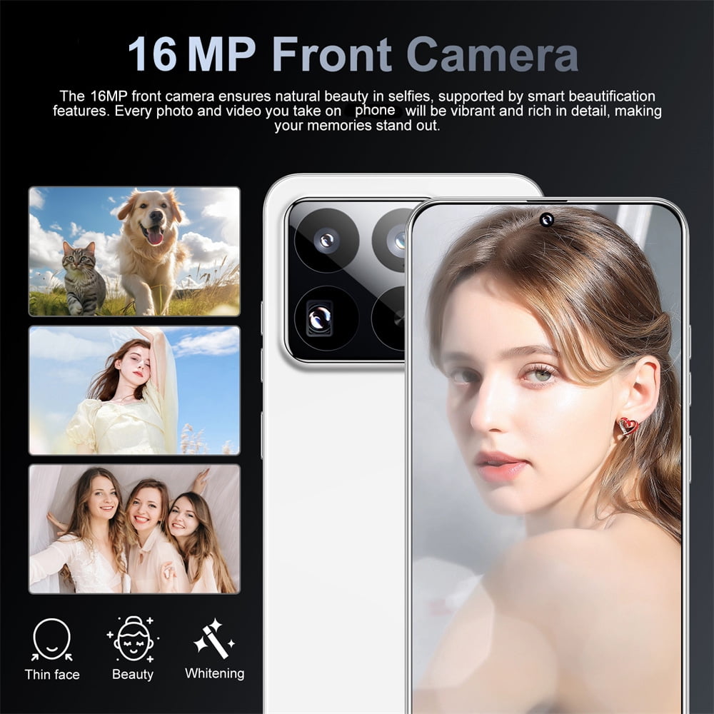 T-Mobile Facing Unlocking Mobile Phones, Unlocked Android Phones, CHYCET 6.26"HD , 6GB +128GB , 4G Dual Sim Smart Phone,16MP Camera , Cell Phone , 15T Pro