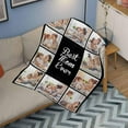 thumbnail image 5 of Customize Blankets with Photos, 3 Photos Customizable Blanket Personalized Blankets and Throws Best Friend Blanket for Besties BBF Friendship Gifts for Women Blankets, 5 of 5
