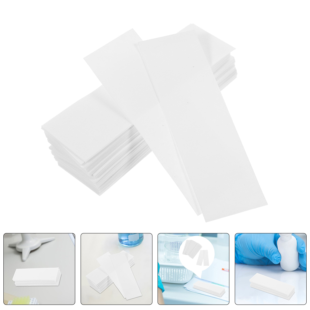 200pcs Chromatography Paper Strips Laboratory Experiments Papers for Pigment Separation