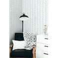 thumbnail image 5 of NextWall Mod Chevron Peel and Stick Wallpaper, 5 of 6