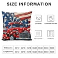 thumbnail image 6 of Nawypu Throw Pillow Covers Buffalo Plaid Pillow Covers Star Stripe Truck Pillow Case Decorative Cushion Case 4th of July Independence Memorial Day Patriotic Cushion Case for Sofa Couch,2 Pcs, 6 of 6