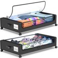 thumbnail image 1 of Organizador rodante para debajo de la cama Beborxue, 2 unidades, 60 L, 1 of 6