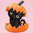thumbnail image 3 of CafePress - PD Moreno's Halloween Black Kitty Infant T Shirt - Infant T-Shirt, 3 of 4