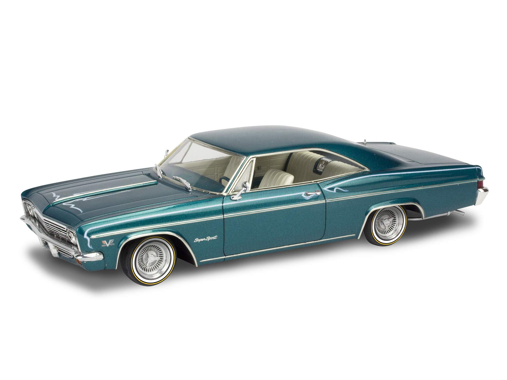 Custom Lowrider Cadillac Coupe DeVille Model Car Kit, 1/25 Scale