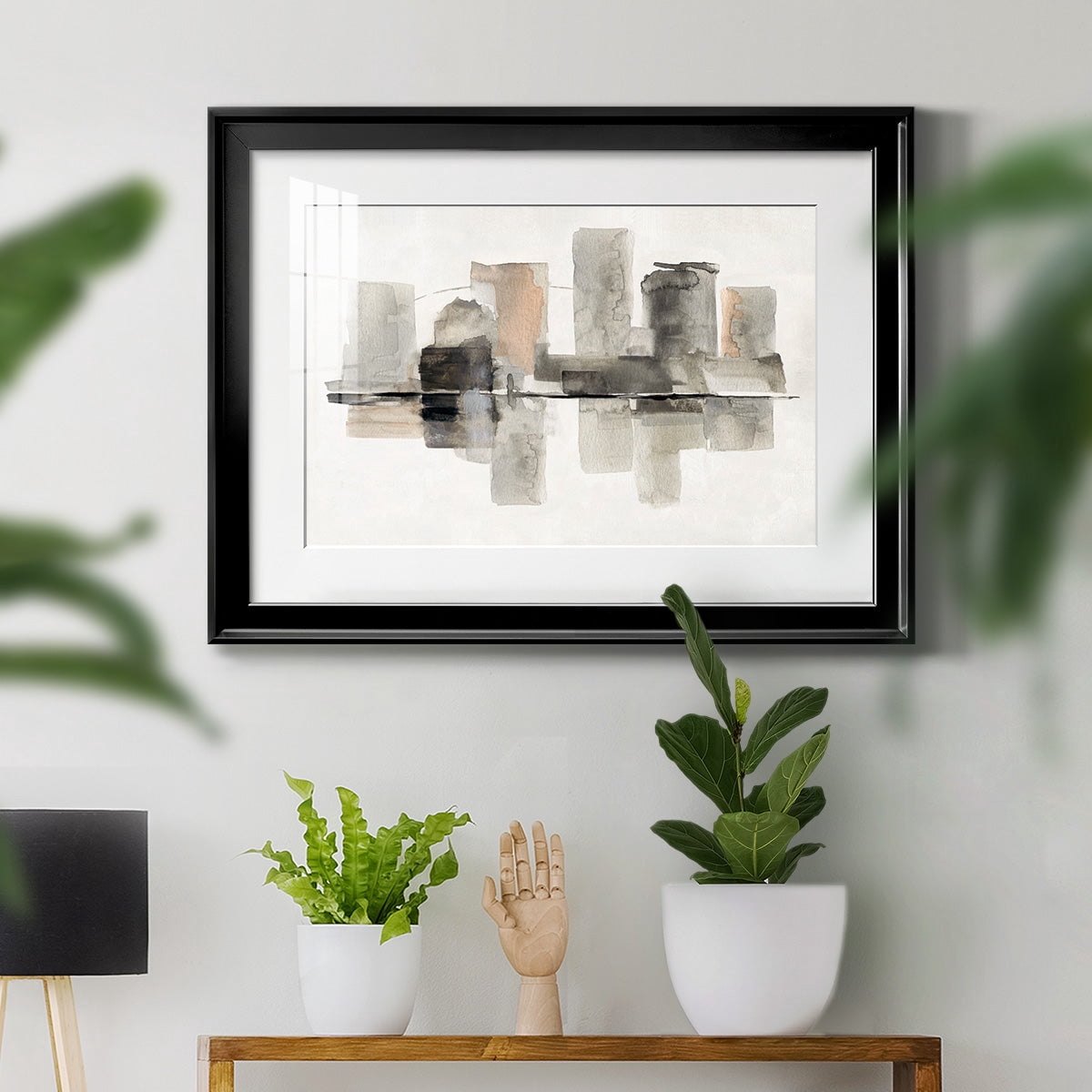Urban Oasis II Premium Framed Print - Ready to Hang