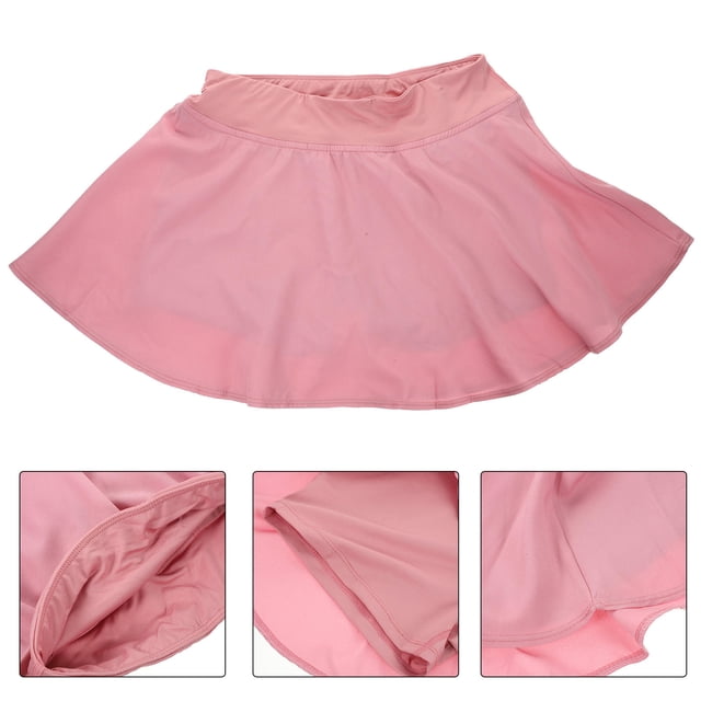 MERRYHAPY Falda Corta Deportiva Rosa Con Short Integrado Para Ejercicio Con Rápida Evaporación Del Sudor