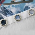 thumbnail image 4 of Manfei Skiing Theme Blackout Curtains Set of 2 (52x84 Each) for Boys, Extreme Sport Window Curtains, Snow Mountain Curtains and Drapes, Luxury Bedroom Decor, 4 of 6