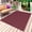 Deep Red, variant on Navy Blue Pure Color Outdoor Rug 4x6 Ft - Reversible Patio Rug Outdoor Camping Rugs, Aesthetics Contemporary Luxury Washable Indoor Outdoor Area Rugs, Non-Slip Outdoor Carpet Runner for Deck/Porch