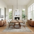 thumbnail image 5 of Nourison Astra Machine Washable 6'7" x 9' Beige Vintage Indoor Flatweave Rug, 5 of 15