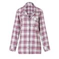 thumbnail image 2 of Richie House Women's Plaid Cotton Pajamas Sleepwear Set RHW2282, 2 of 2