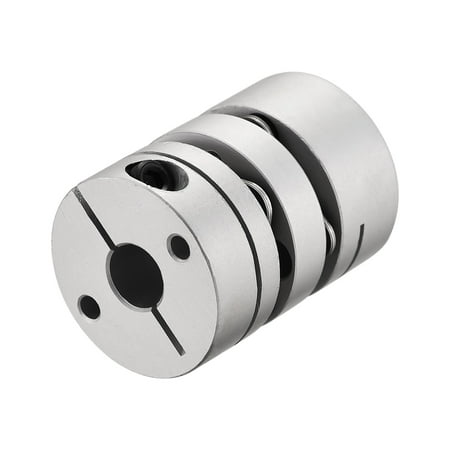 Uxcell 8mm to 8mm Bore Double Diaphragm Motor Wheel Flexible Coupling Joint 1 Pack