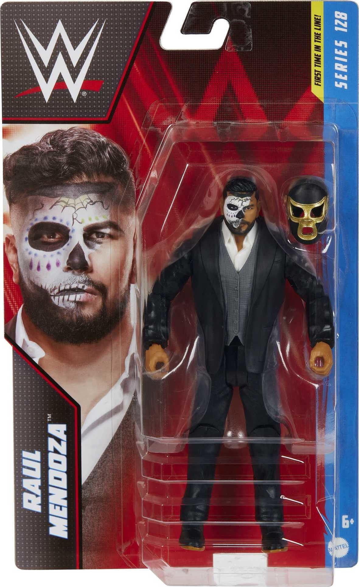 WWE Raul Mendoza Action Figure, 6-inch Collectible for Ages 6 Years Old & Up