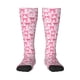 thumbnail image 1 of Balery Pink bows Calcetines novedosos Calcetines deportivos Calcetines hasta la rodilla Calcetines de algodón Calcetines originales y geniales, 1 of 6