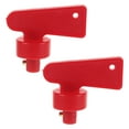 thumbnail image 2 of Shisuyan 2pcs Car Battery Disconnect Switch Key Marine Battery Disconnect Switch Key RV Battery Switch Key for Marine Car Trucks Boat, 2 of 9