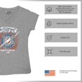 thumbnail image 6 of Ford F-100 Lightning Bolt Gear FoMoCo Women's V-Neck T-shirt Vintage Classic Pickup Truck 1953 Iconic Retro Emblem Tee, 6 of 7