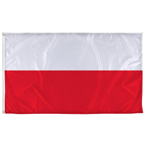 Vispronet 3ft x 5ft Poland Flag, Outdoor Country Banner, Flag Only
