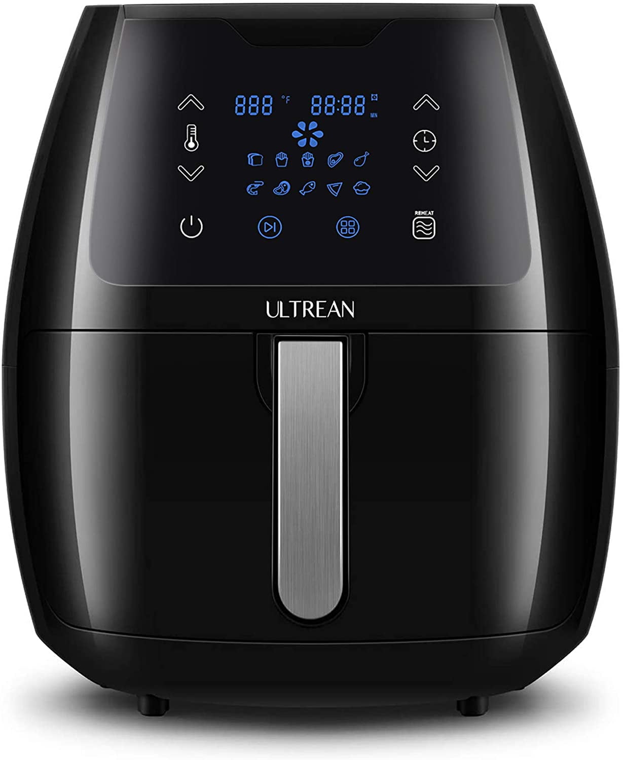 Ultrean 5.8 Quart Air Fryer, Electric Hot Air Fryers Oilless Cooker