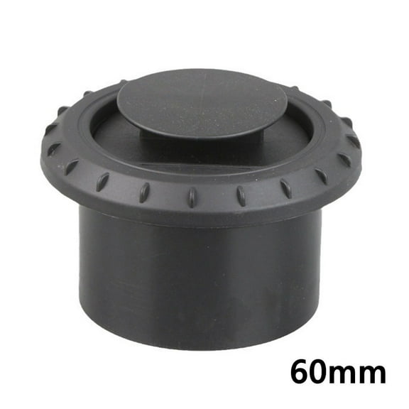 60mm Diesel Heater Duct Hose Pipe Air Vent Outlet Rotatable Black