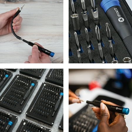 iFixit - Mako 64-Bit Driver Kit - Black/Blue