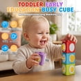 thumbnail image 4 of Stacking Toys for Toddlers 1-3, Montessori Baby Toys for 6+ Months, Sensory Stacking Blocks, Toddler Toys, Preschool STEM Learning Toys, Perfect Birthday Gift for Boys Girls 1 2 3 Year Old, 4 of 10