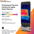 thumbnail image 2 of Cámara termográfica FLIR ONE Gen 3 para iOS con USB-C, 2 of 8