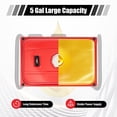 thumbnail image 4 of ANQIDI 5 Gallon Generator Fuel Tank Red Universal Fuel Tank for EC2500 18.9 Liter Equipment, 4 of 12