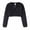 1 Black, variant on SROBPTY Child Girl Jackets Solid Long Sleeve Button Loose Breathable Outerwear Coat for 2-8Y
