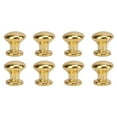 thumbnail image 2 of 8 UDS. Perillas de Cabeza Redonda en Miniatura a Escala 1:12, Mini Manijas, Manija de Metal, Estilo Simple, Perillas de Manija de Puerta de Casa de Muñecas, 2 of 7