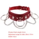 thumbnail image 2 of Minnieouse Gargantilla de cuero negro para mujer, Collar femenino, cadena gótica Punk Harajuku Ropa, zapatos y accesorios Miscelánea rojo, 2 of 6