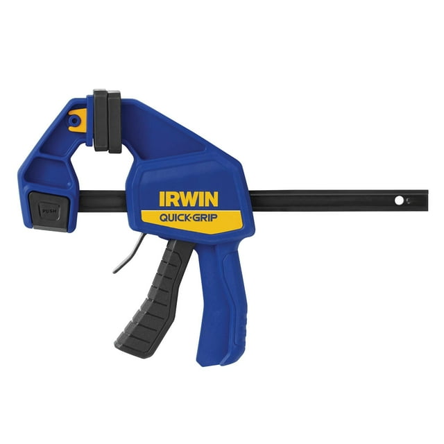 Abrazadera de barra IRWIN QUICK-GRIP con una sola mano, mediana, 6 pulgadas