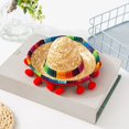 thumbnail image 3 of Mini Sombrero mejicano con aros para el pelo, diademas de Sombrero, tocado de Festival, accesorios de rendimiento, Carnaval, Halloween, favores de fiesta, 3 of 4