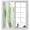 Green, variant on Teal Beige Ink Marble Window Privacy Film, Nautical Water Ripples Abstract Frosted Glass Window Clings Static Cling UV Heat Blocking Reusable Door Sticker for Bathroom 19.6 x 39.3 Inch