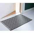thumbnail image 2 of Fennco Styles Woven Classic Diamond Geometric Small Area Rug - Cotton Blend Carpet Indoor Outdoor Floor Mat for Living Room, Entryway, Bedroom and Floor Décor, 2 of 9