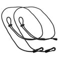 thumbnail image 5 of FESTFENDS Fishing Kayak Accessories 2Pcs Kayak Paddle Leash Black Plastic Anti Loss Secure Attachment, 5 of 8