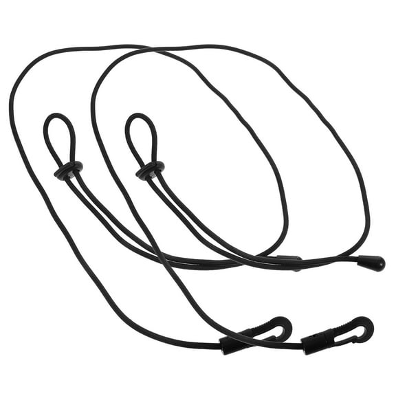 LEORX 2Pack Anti-loss Kayak Paddle Leash Plastic Material for Canoeing Accessories 120.00X1.70X1.00in
