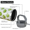 thumbnail image 2 of 30 oz Frog Tumbler with Straw Handle, Cute Green Frog Gifts for Women Men, Stainless Steel Insulated Water Bottle Coffee Cups for Home Office Travel, 2 of 6