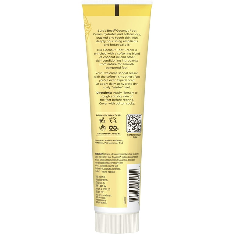 Burt's bees coconut foot cheap cream