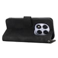 thumbnail image 4 of Funda Tipo Billetera para Xiaomi Redmi Note 14 Pro 4G Carcasa Abatible con Porta Tarjetas, Bolsillo para Efectivo, Soporte Ajustable, Cierre Magnético y Correa de Muñeca Negro, 4 of 6